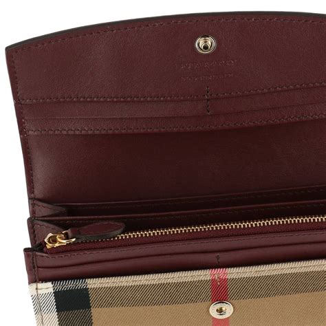 burberry wallet|burberry münzbörse damen.